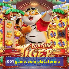 001 game.com plataforma